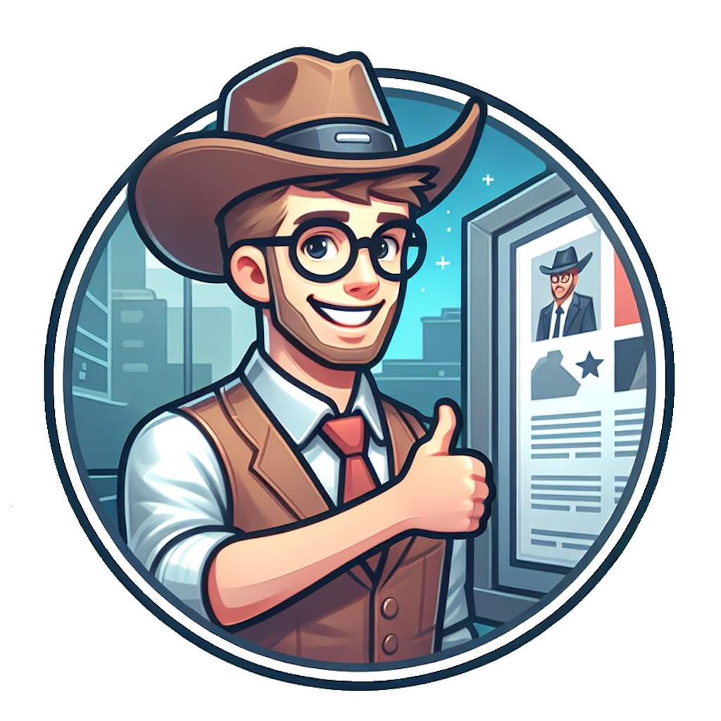 Man looking at Gwanted
